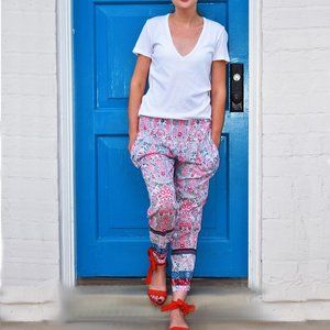 Xirena Paige Reef Cotton Multi Color Gauze Pants